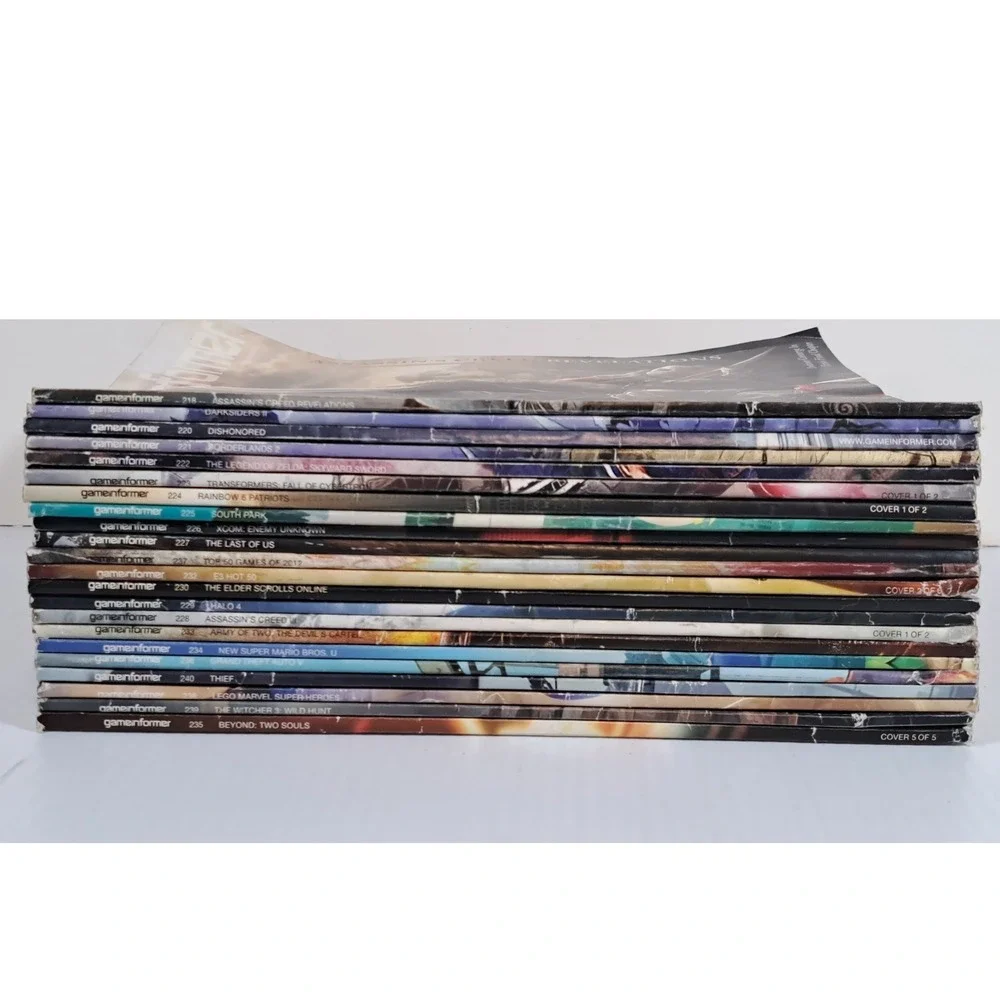 Game Informer Magazine Lot 20 Issues 2018 - 230; 232-240 Halo Zelda Last of Us